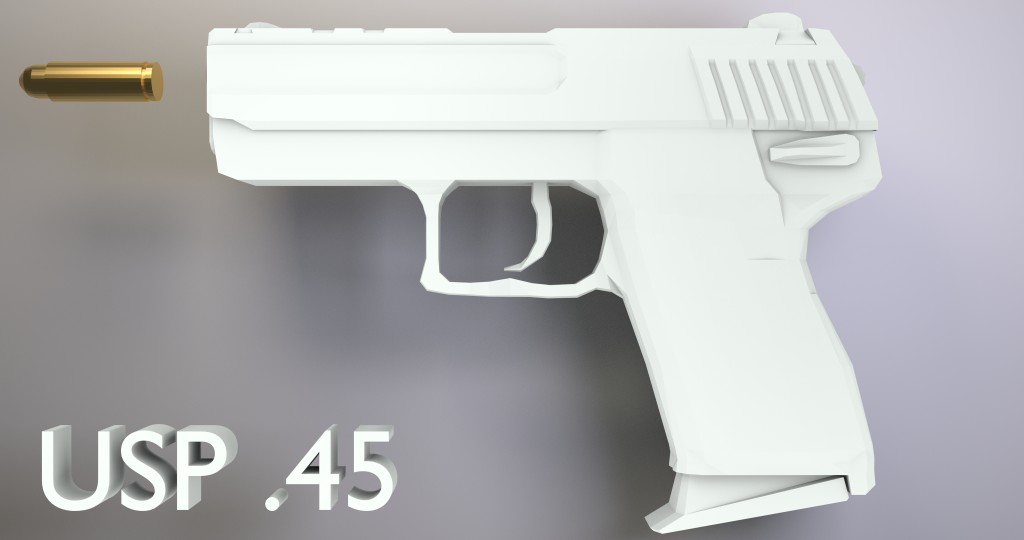 USP .45 Pistol preview image 1